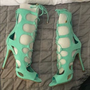 Roman gladiator single sole heels